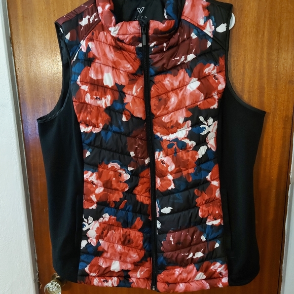 Livi Active Jackets & Blazers - Beautiful floral puffer vest